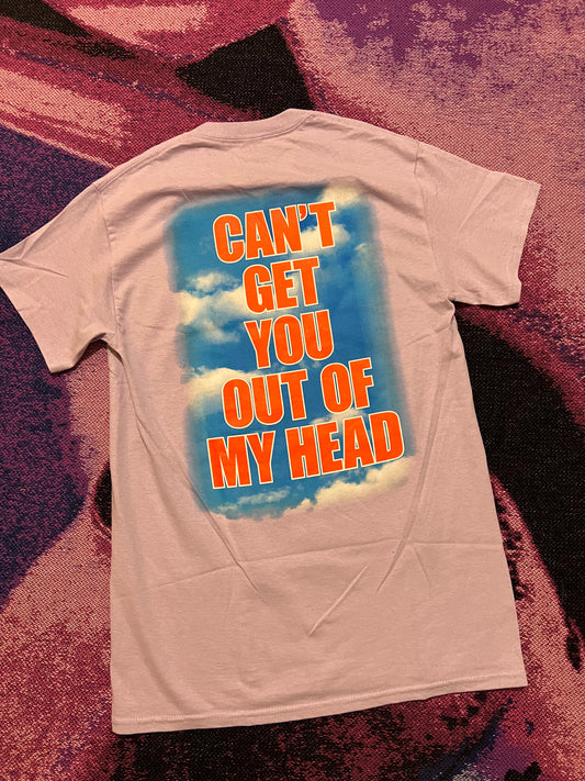 Pleasures Cant't Get You Out Of My Head T-Shirt Pink
