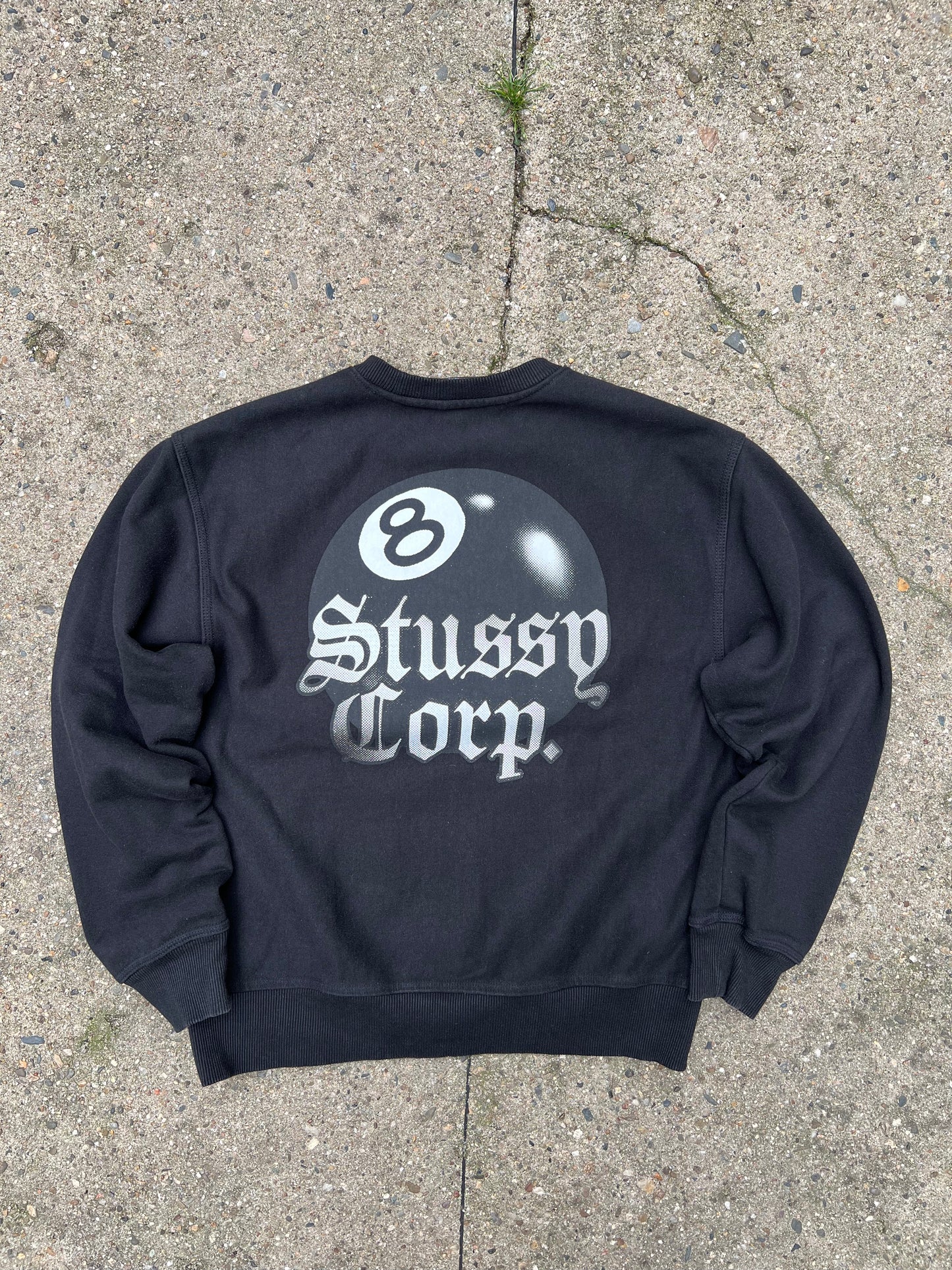 Stussy 8 Ball Corp Crewneck