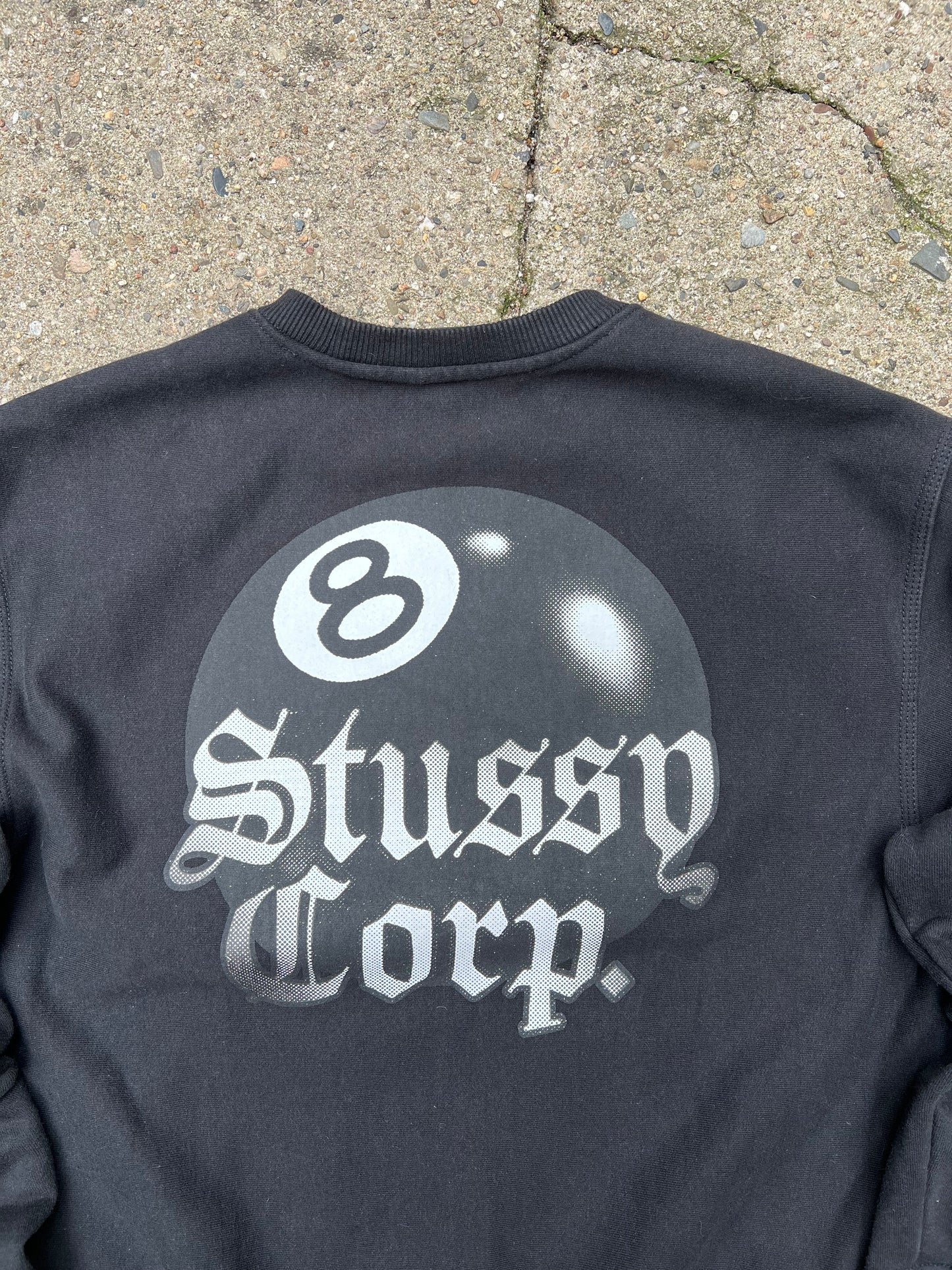 Stussy 8 Ball Corp Crewneck