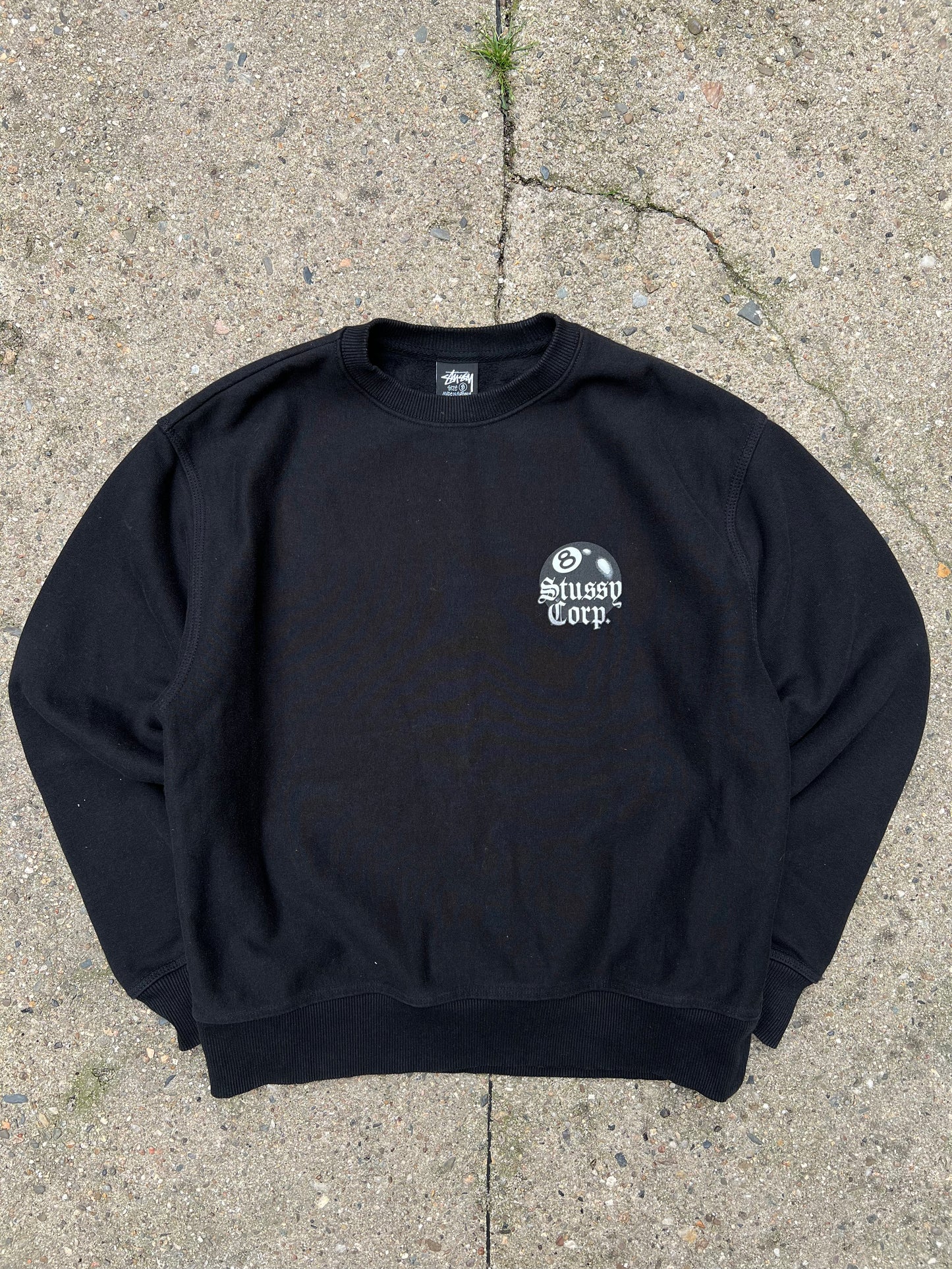 Stussy 8 Ball Corp Crewneck