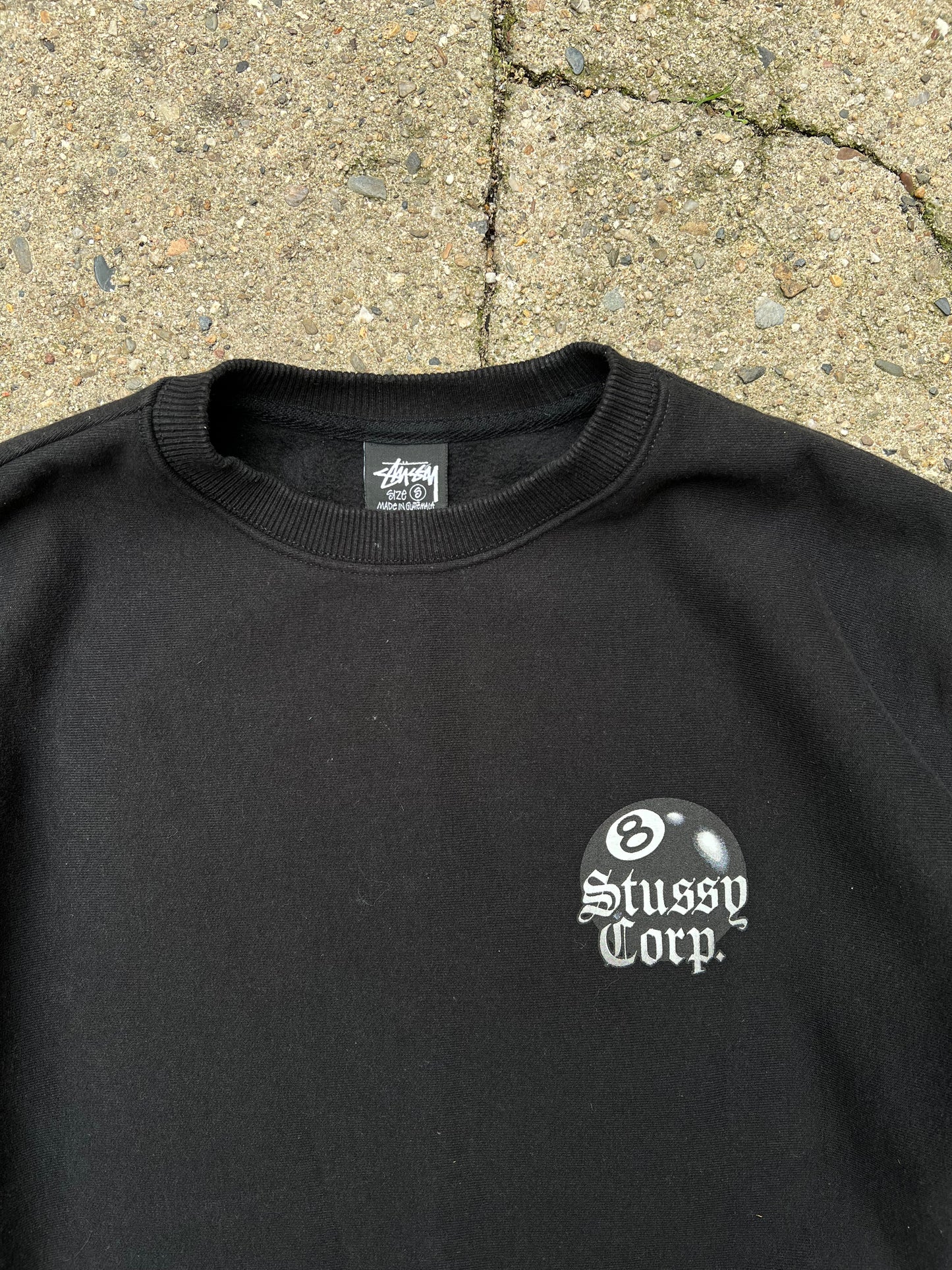 Stussy 8 Ball Corp Crewneck