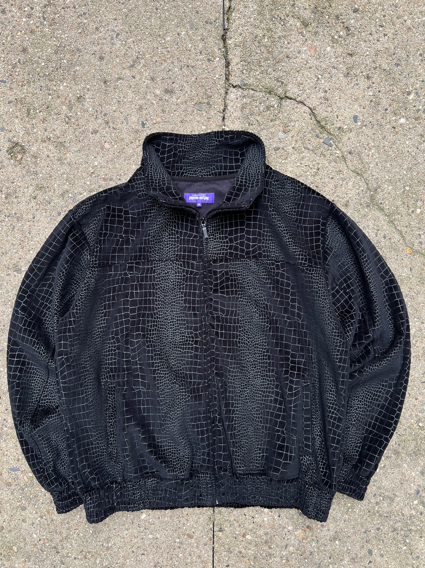 Fucking Awesome Croc Zip Up Hoodie