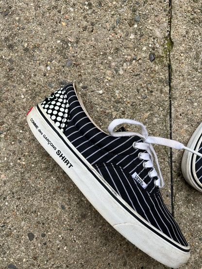 Vans Era Supreme CDG Pinstripe Navy