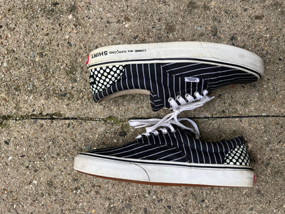 Vans Era Supreme CDG Pinstripe Navy