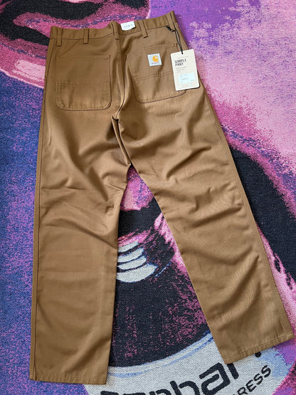 Carhartt WIP Simple Pant Hamilton Brown