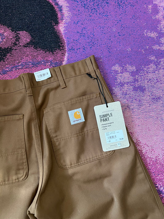 Carhartt WIP Simple Pant Hamilton Brown