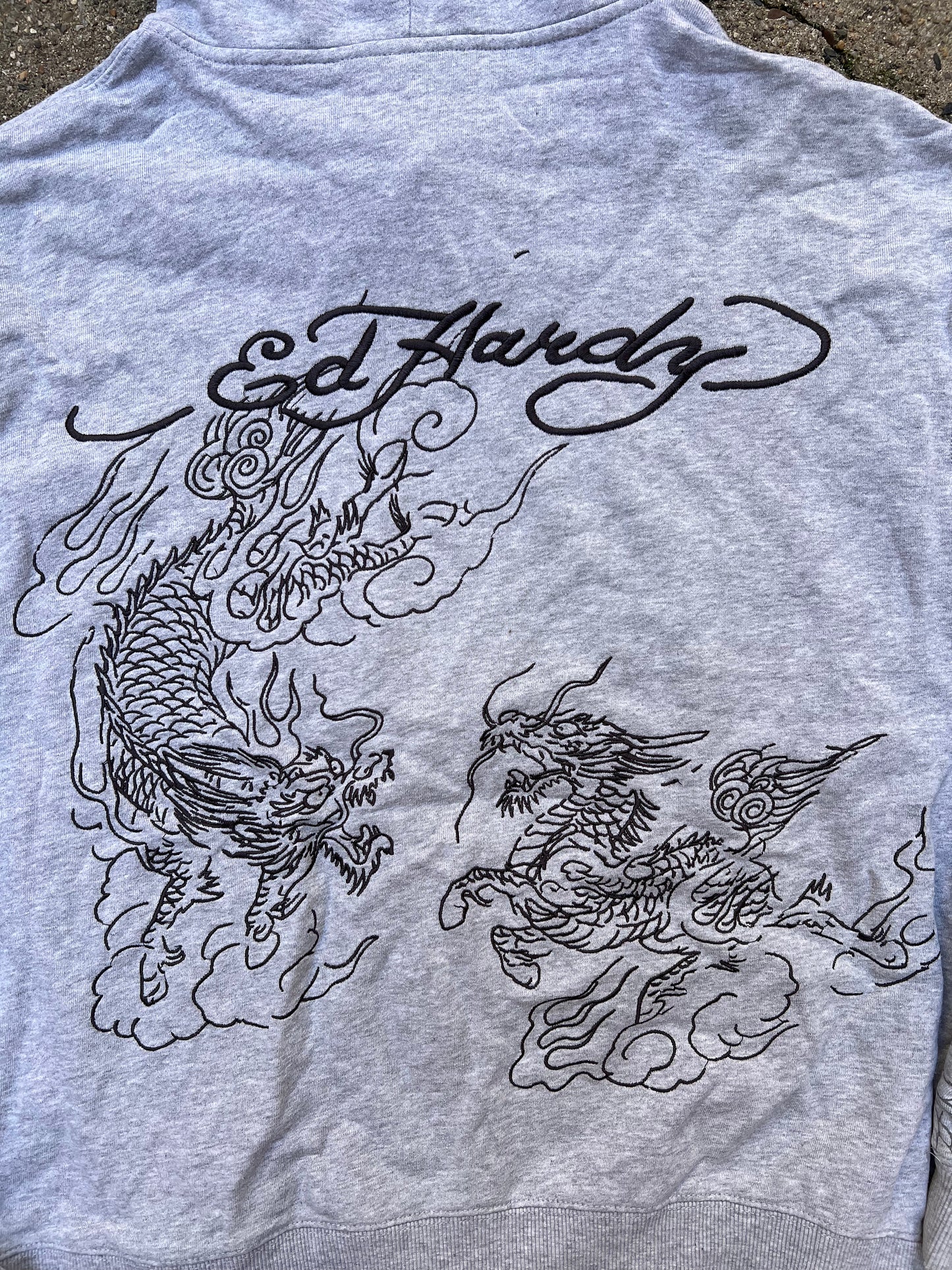 Ed Hardy Zip Up Hoodie