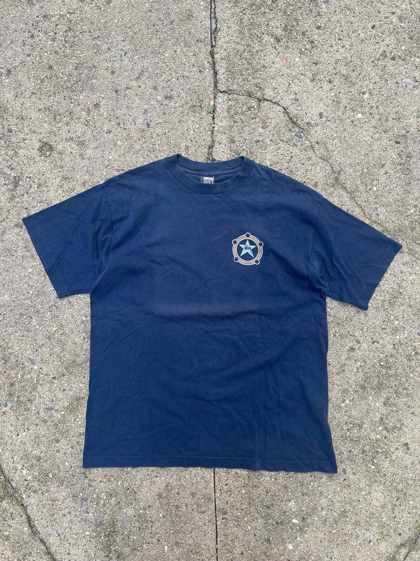 Stusy Vintage 90s Star Logo T-Shirt