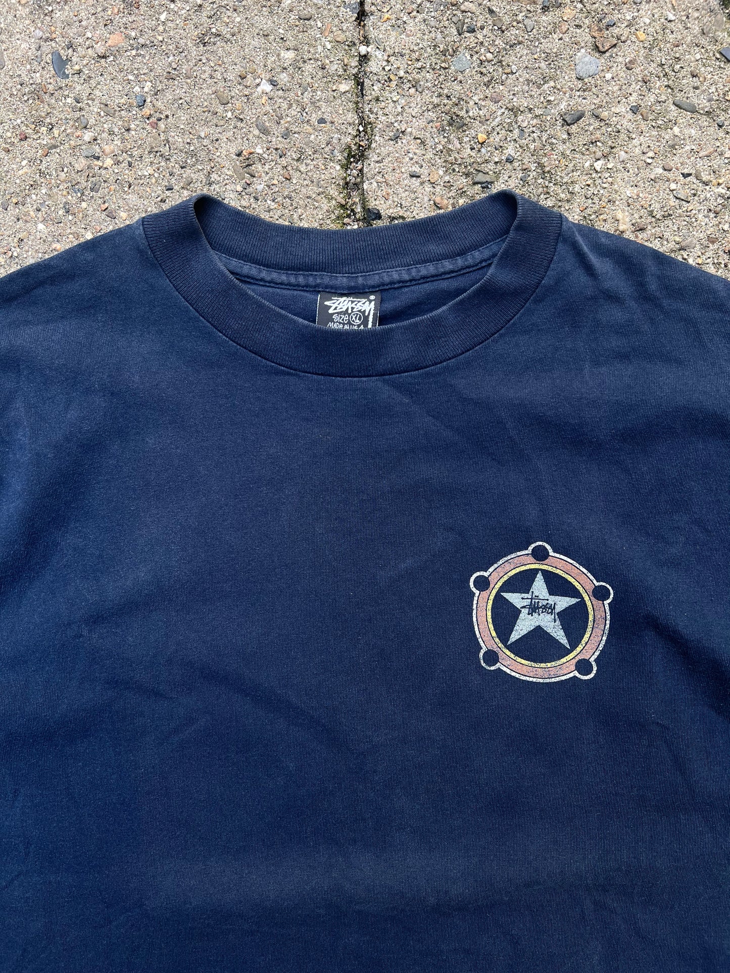 Stusy Vintage 90s Star Logo T-Shirt
