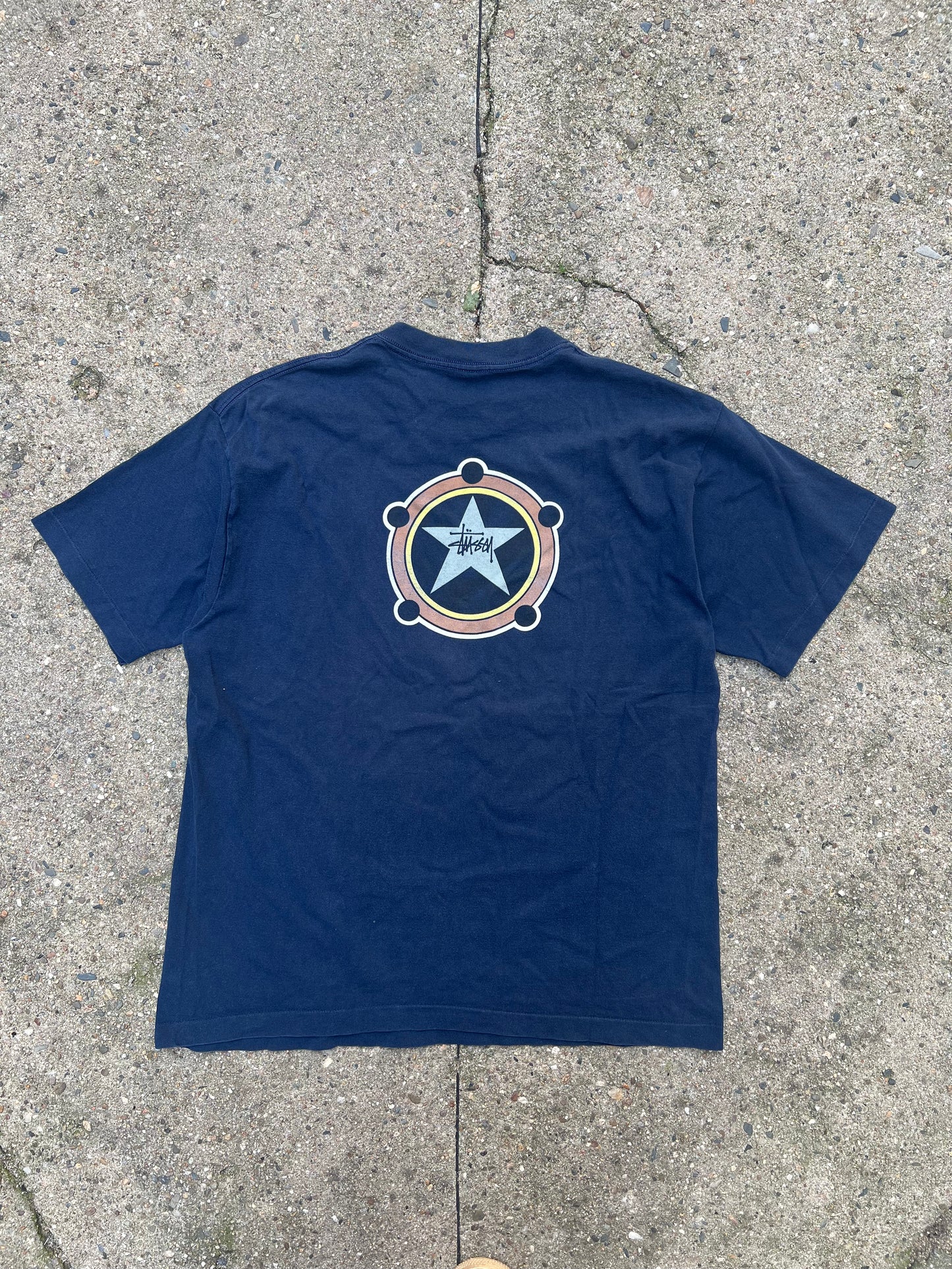 Stusy Vintage 90s Star Logo T-Shirt