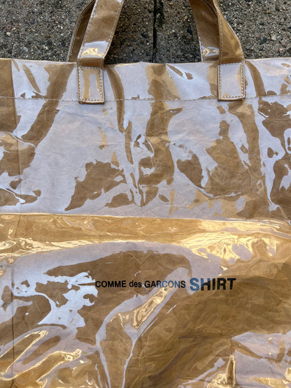 Comme Des Garcons Shirt PVC Bag