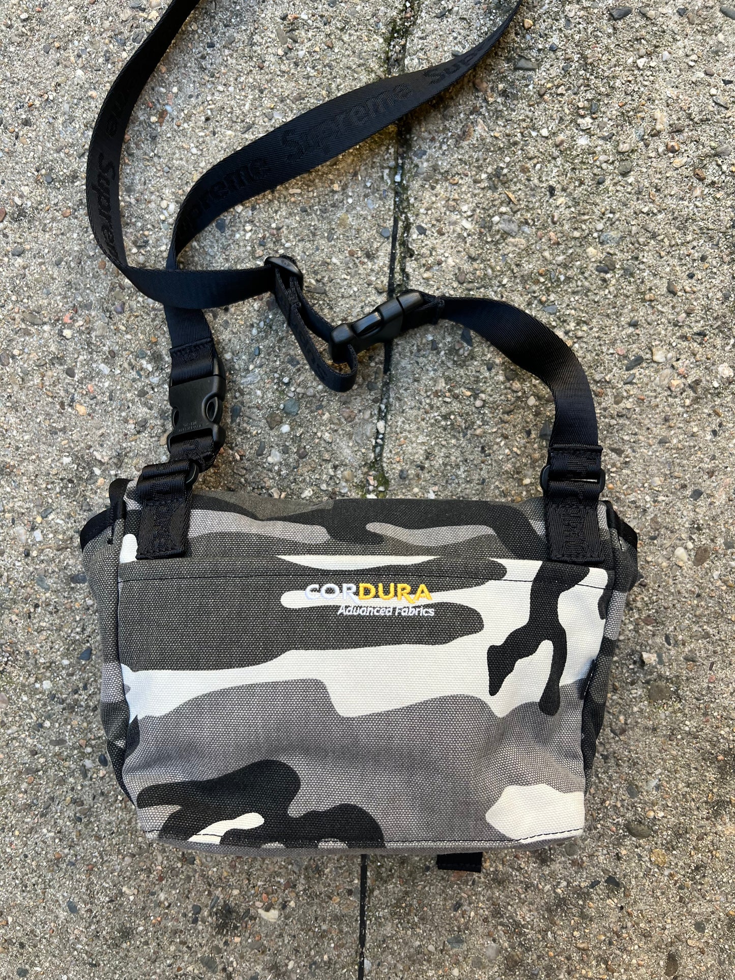 Supreme Camo Mini Messenger Bag