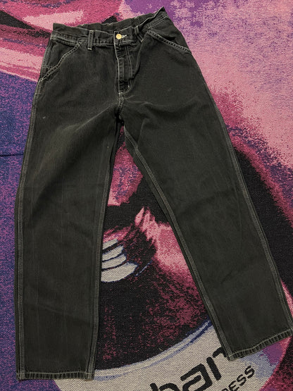 Carhartt WIP Simple Pants Black Denim