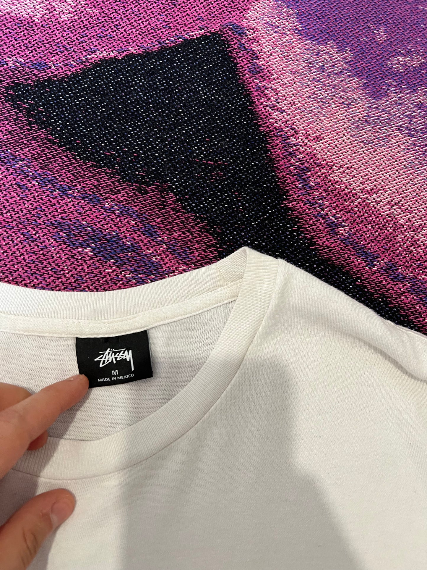 Stussy 8-Ball Print T-Shirt White