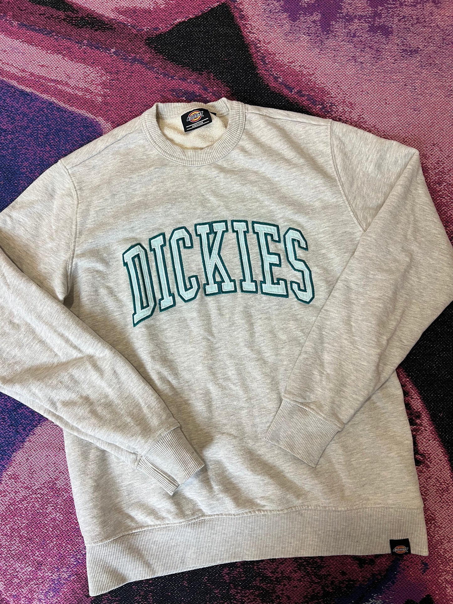 Dickies College Logo Crewneck Grey