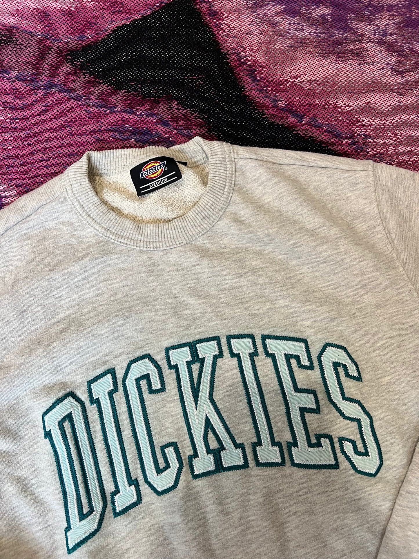 Dickies College Logo Crewneck Grey