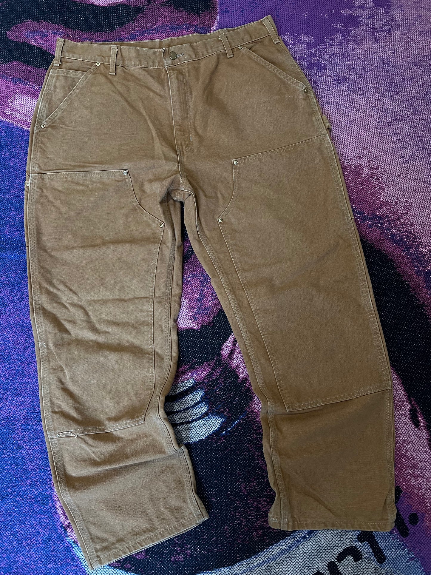 Carhartt Double Knee Pants Hamilton Brown