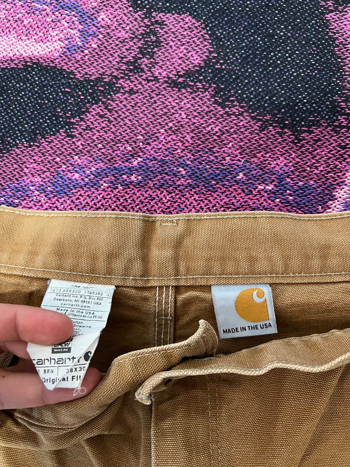 Carhartt Double Knee Pants Hamilton Brown