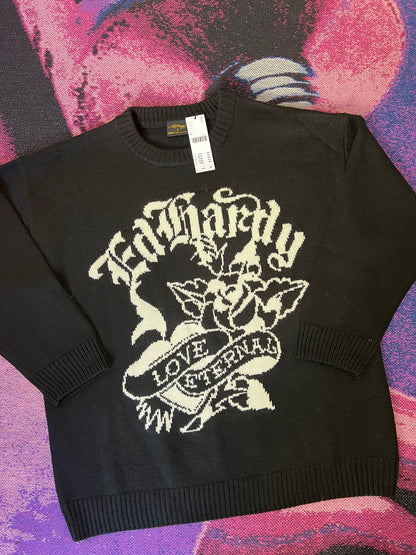 Ed Hardy W' Sweater Black