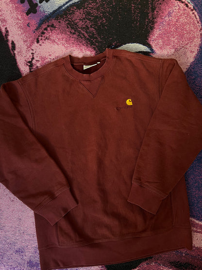 Carhartt American Script Crewneck Red