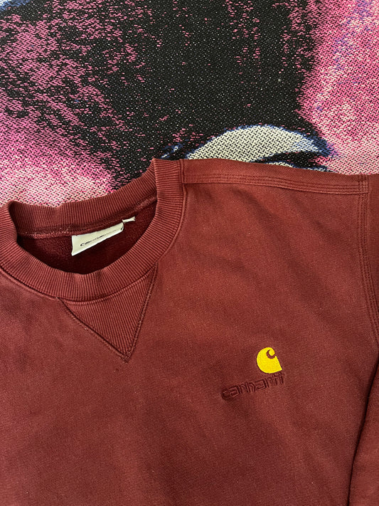 Carhartt American Script Crewneck Red