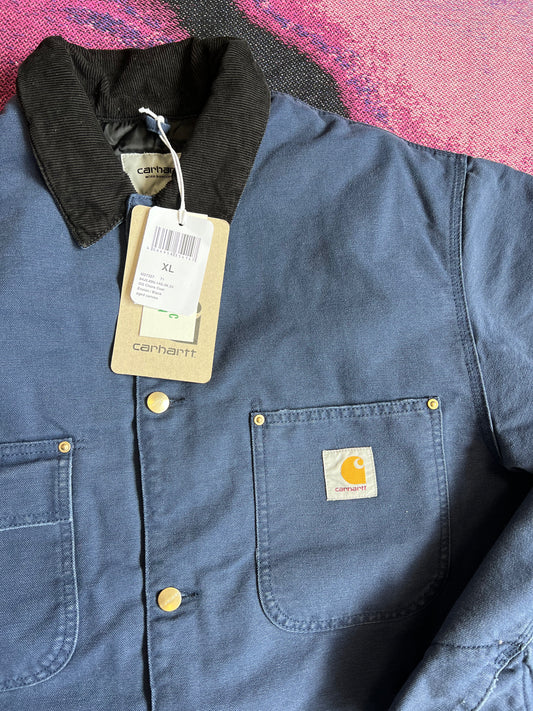 Carhartt WIP OG Chore Coat Jacket Blue