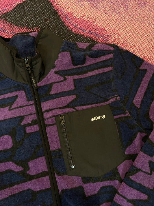 Stussy Fleece  Light Jacket