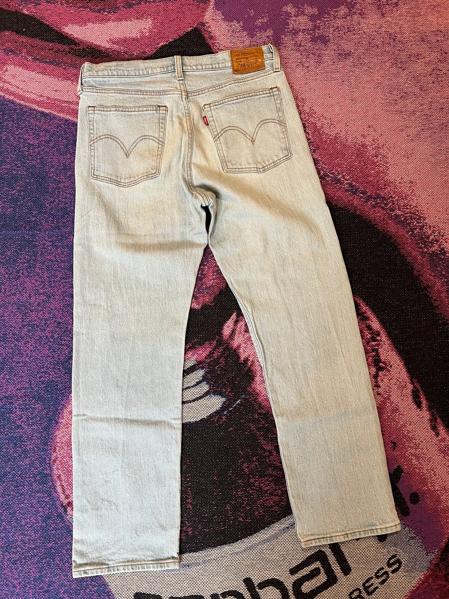 Levis Womens Straight Jeans