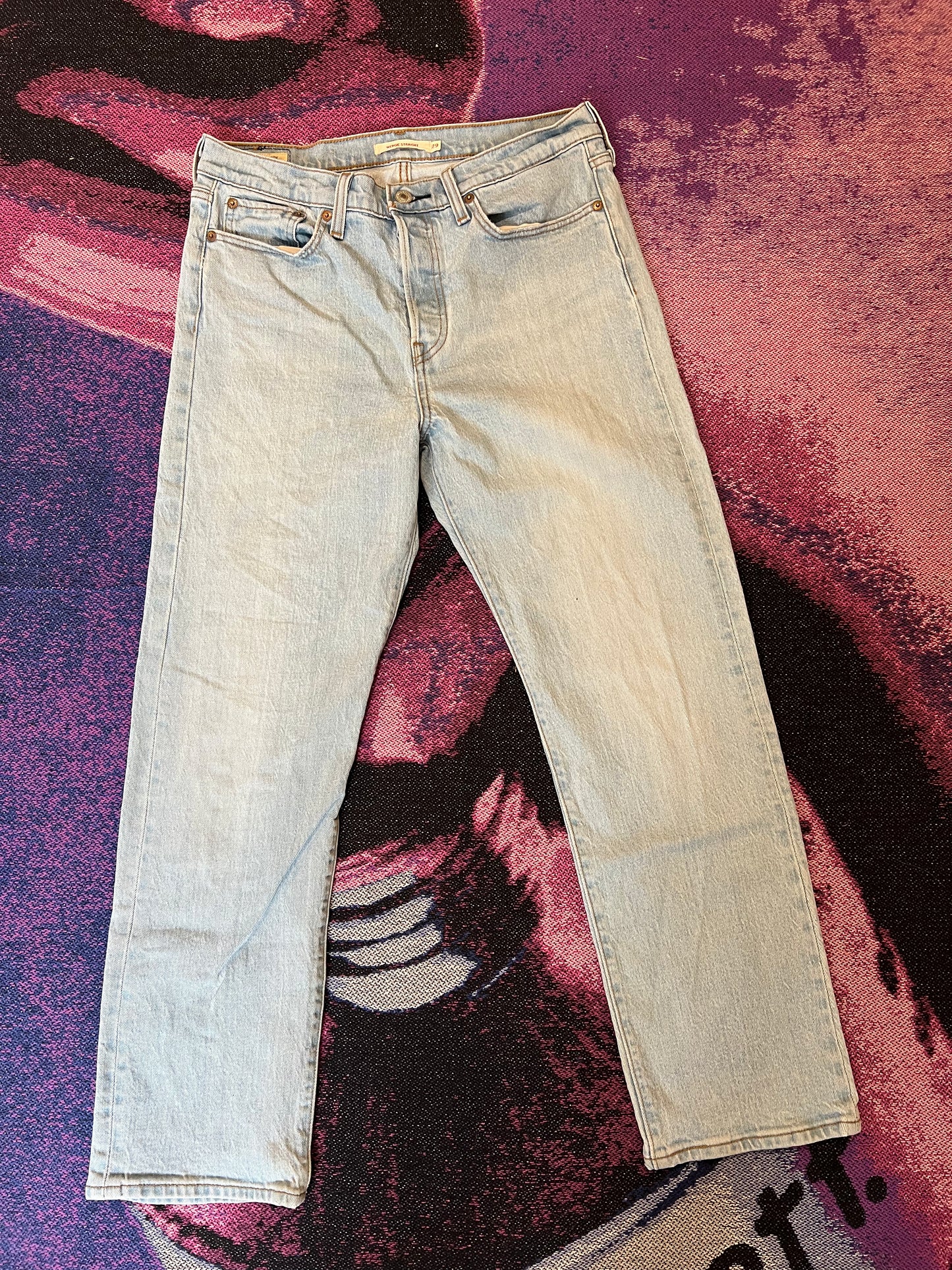 Levis Womens Straight Jeans