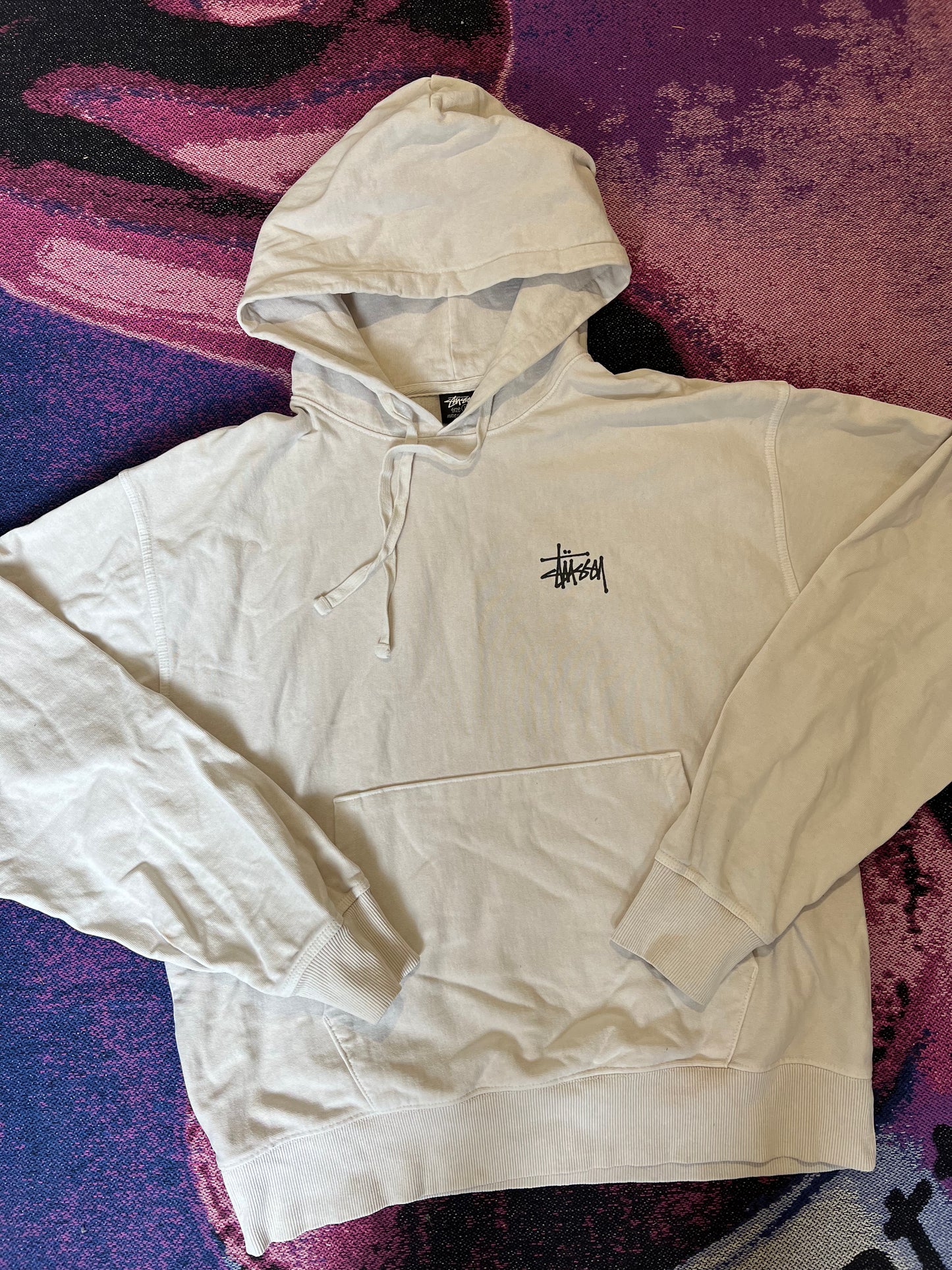 Stussy Hoodie White