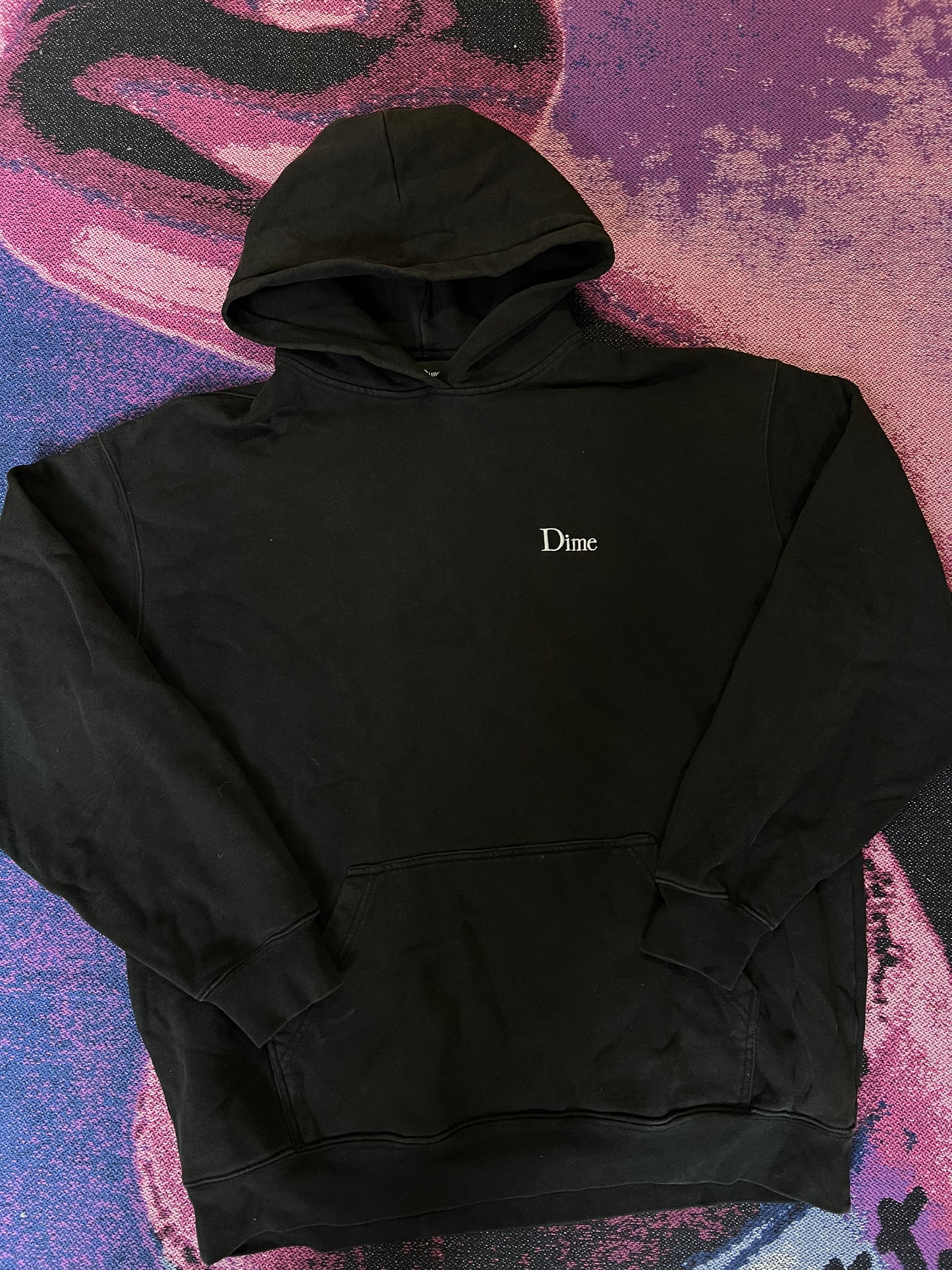 Dime Hoodie Black