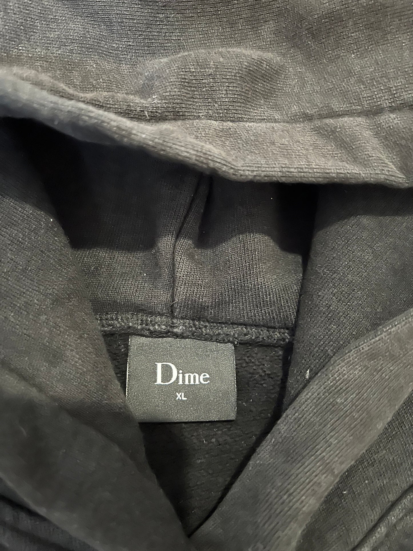 Dime Hoodie Black