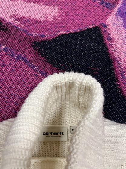 Carhartt Womens Turtleneck Sweater White