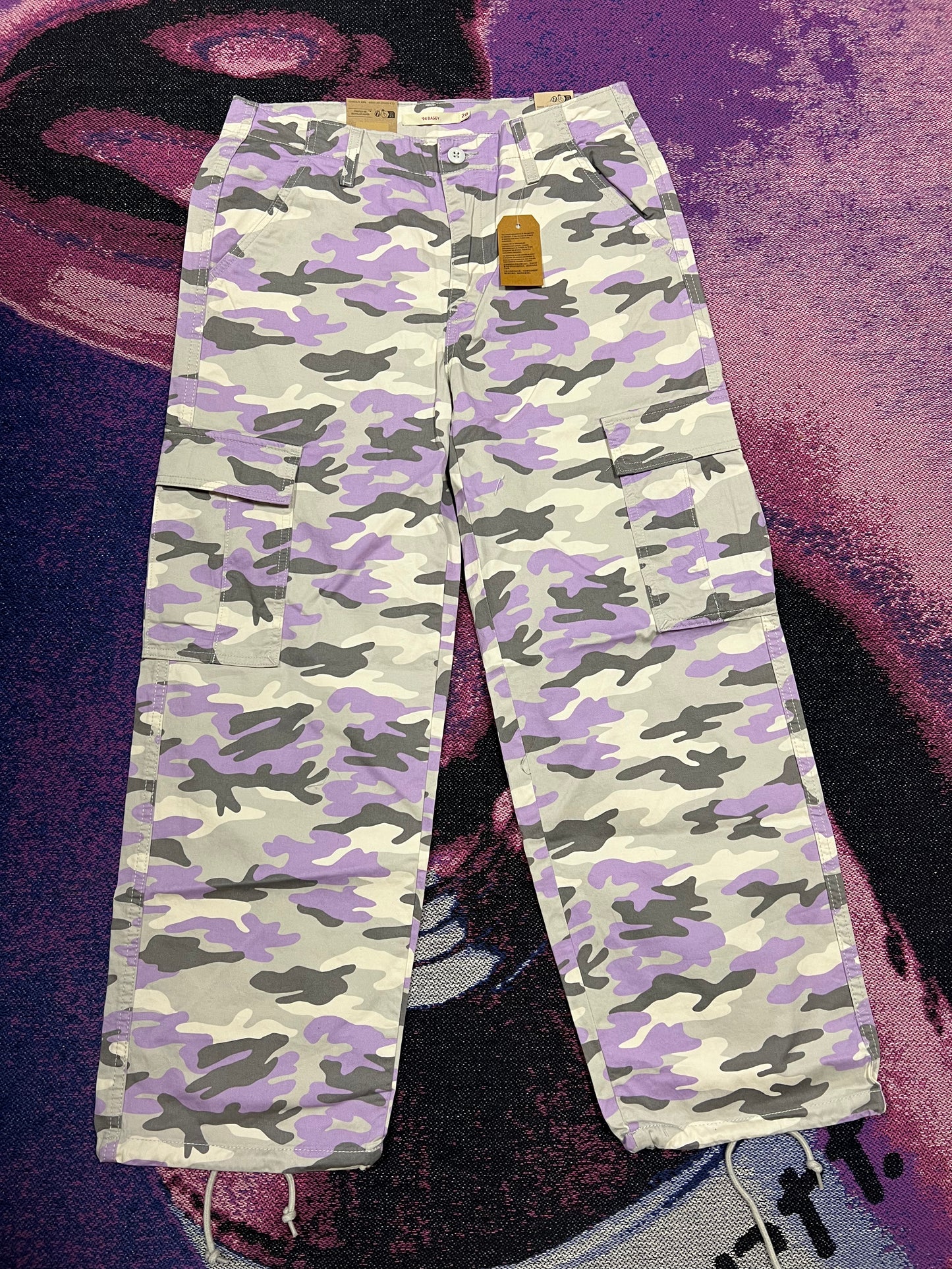 Levis Cargo Pants Camo
