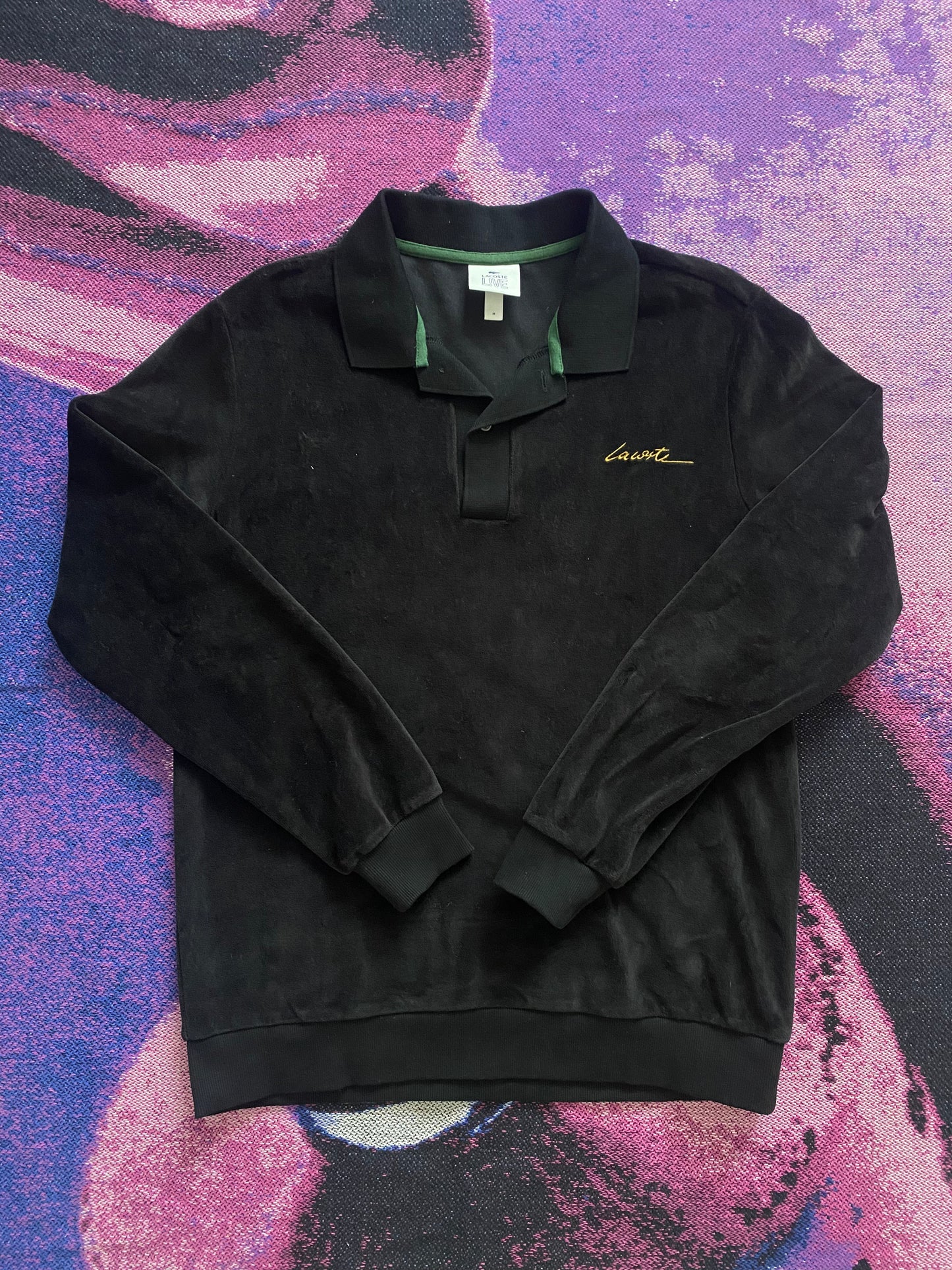 Lacoste Longsleeve Polo Shirt Black