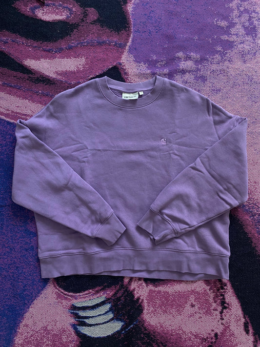 Carhartt WIP W' Chase Logo Crewneck Purple