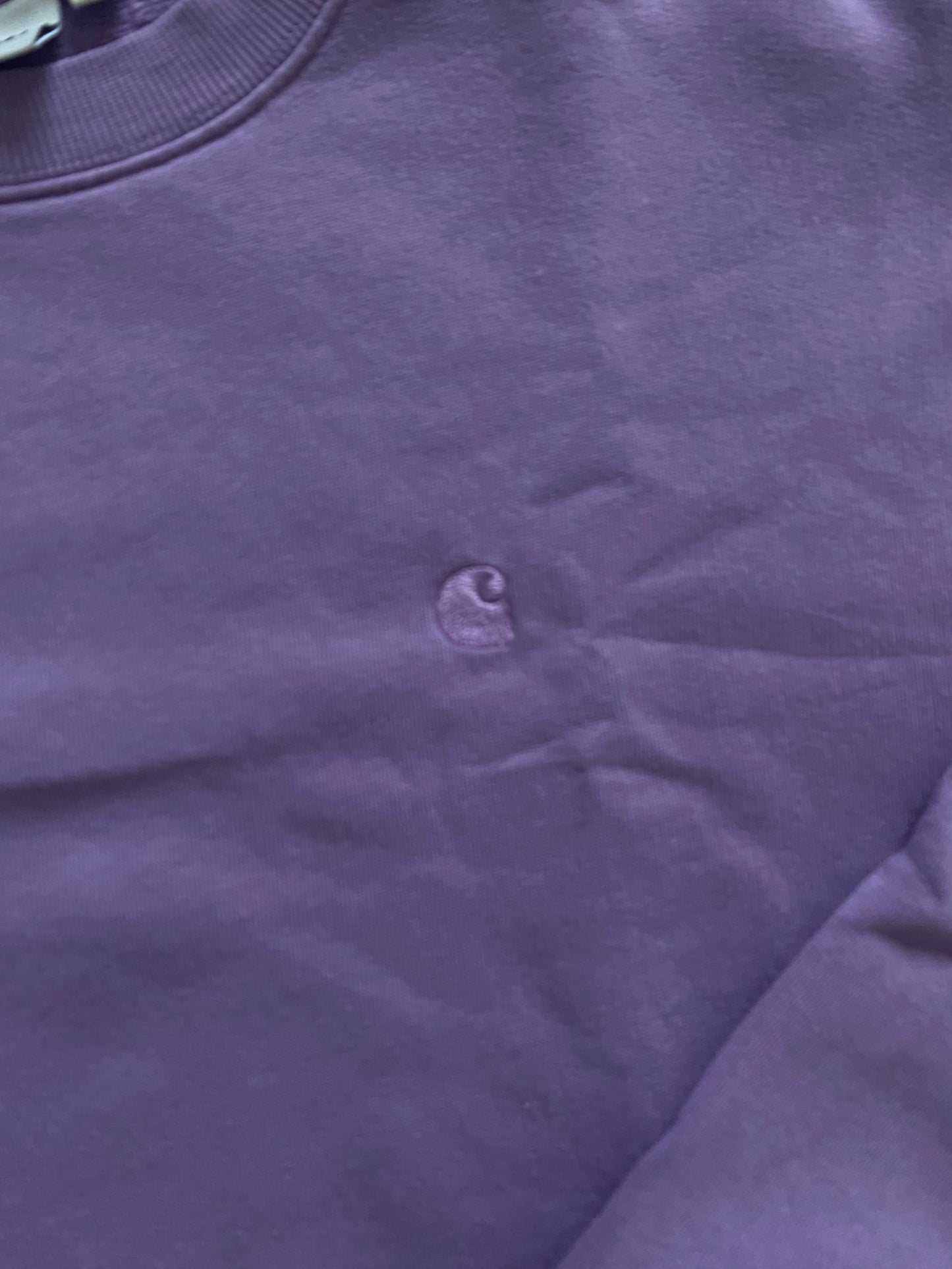 Carhartt WIP W' Chase Logo Crewneck Purple
