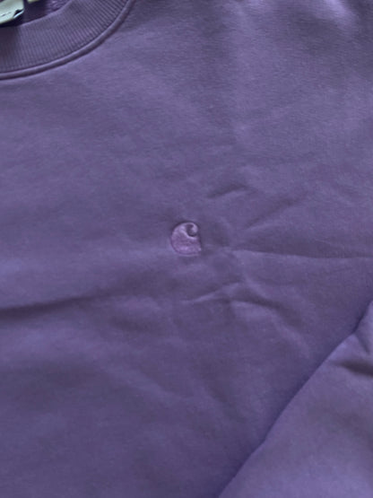 Carhartt WIP W' Chase Logo Crewneck Purple