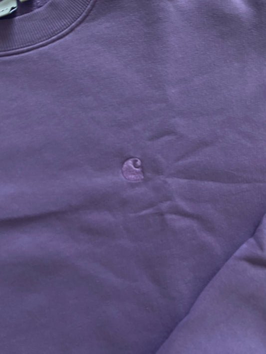Carhartt WIP W' Chase Logo Crewneck Purple