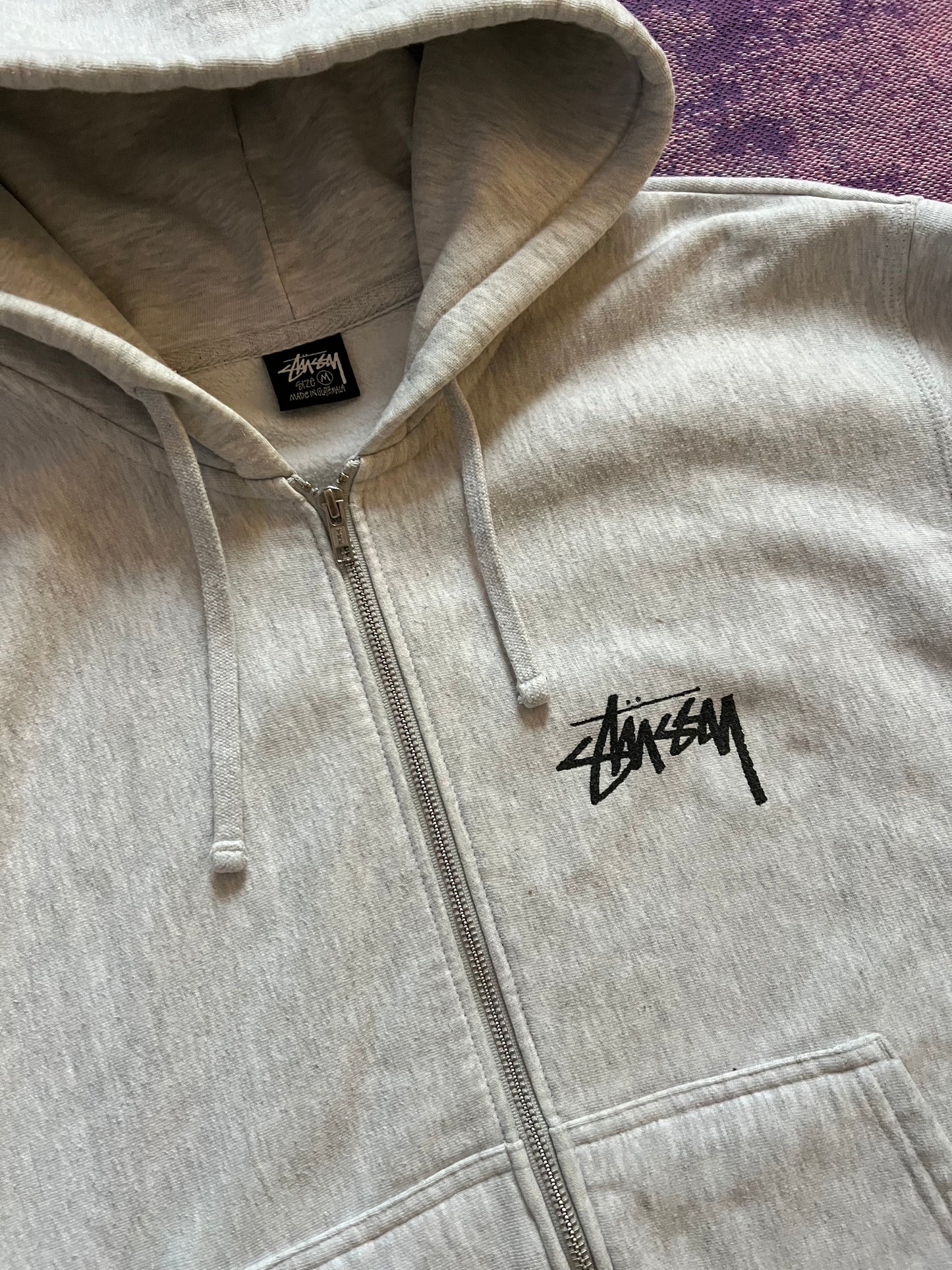 Stussy Zip Up Hoodie