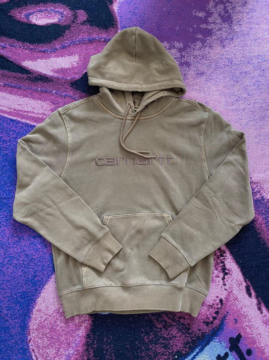 Carhartt WIP Hooded Duster Sweat Brown