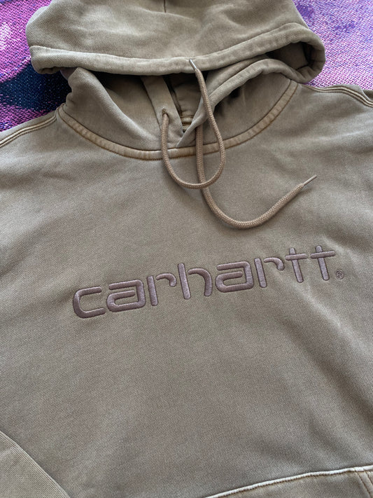 Carhartt WIP Hooded Duster Sweat Brown