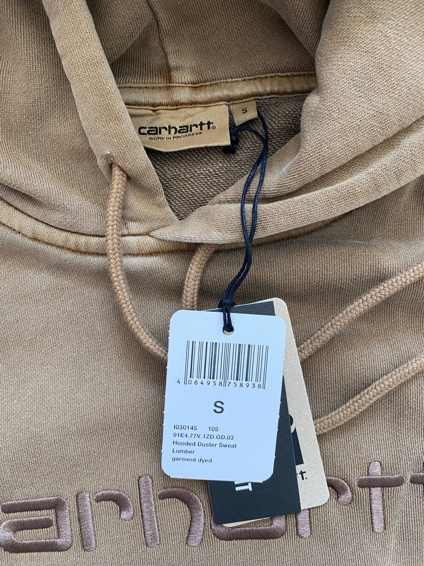 Carhartt WIP Hooded Duster Sweat Brown