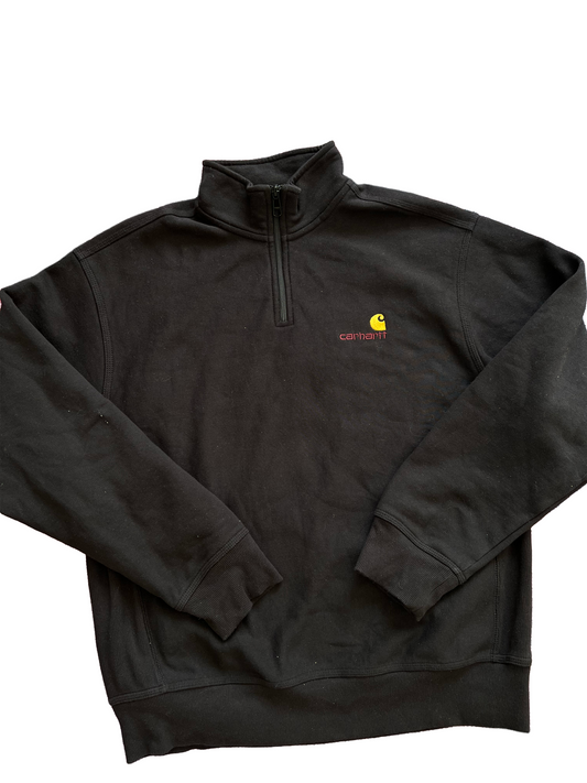 Carhartt American Script 1/4 Zip Up Hoodie