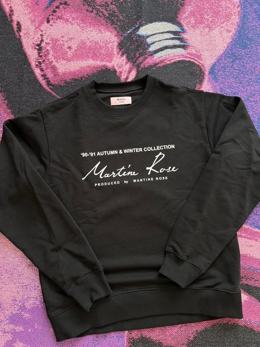 Martine Rose Logo Printed Crewneck
