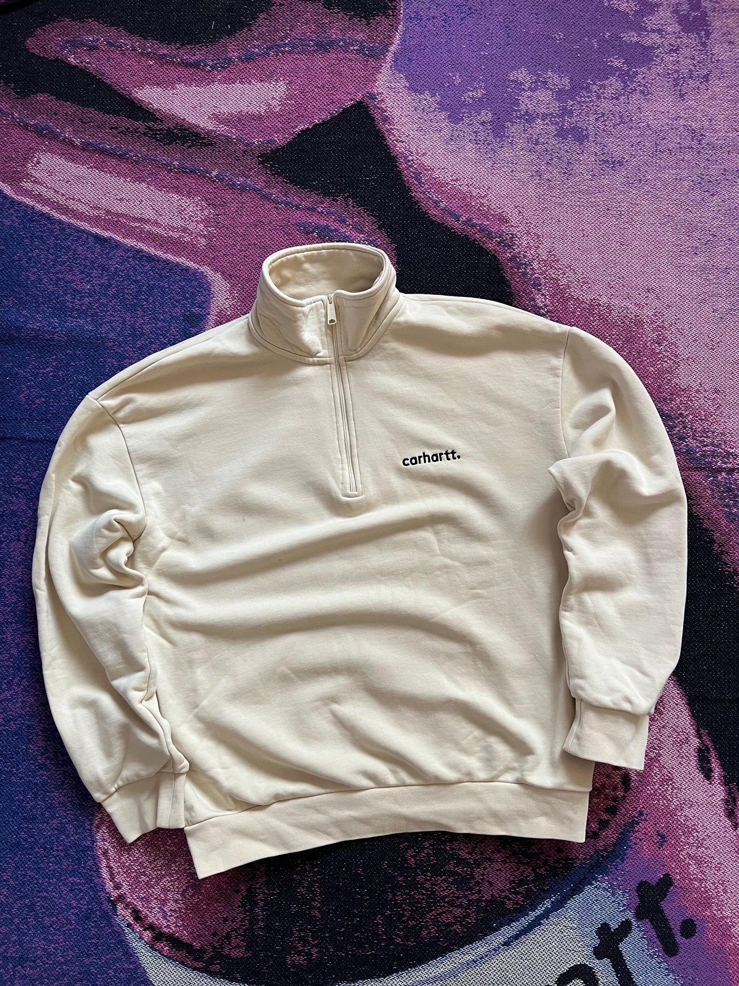 Carhartt W 1/4 Zip Up Hoodie