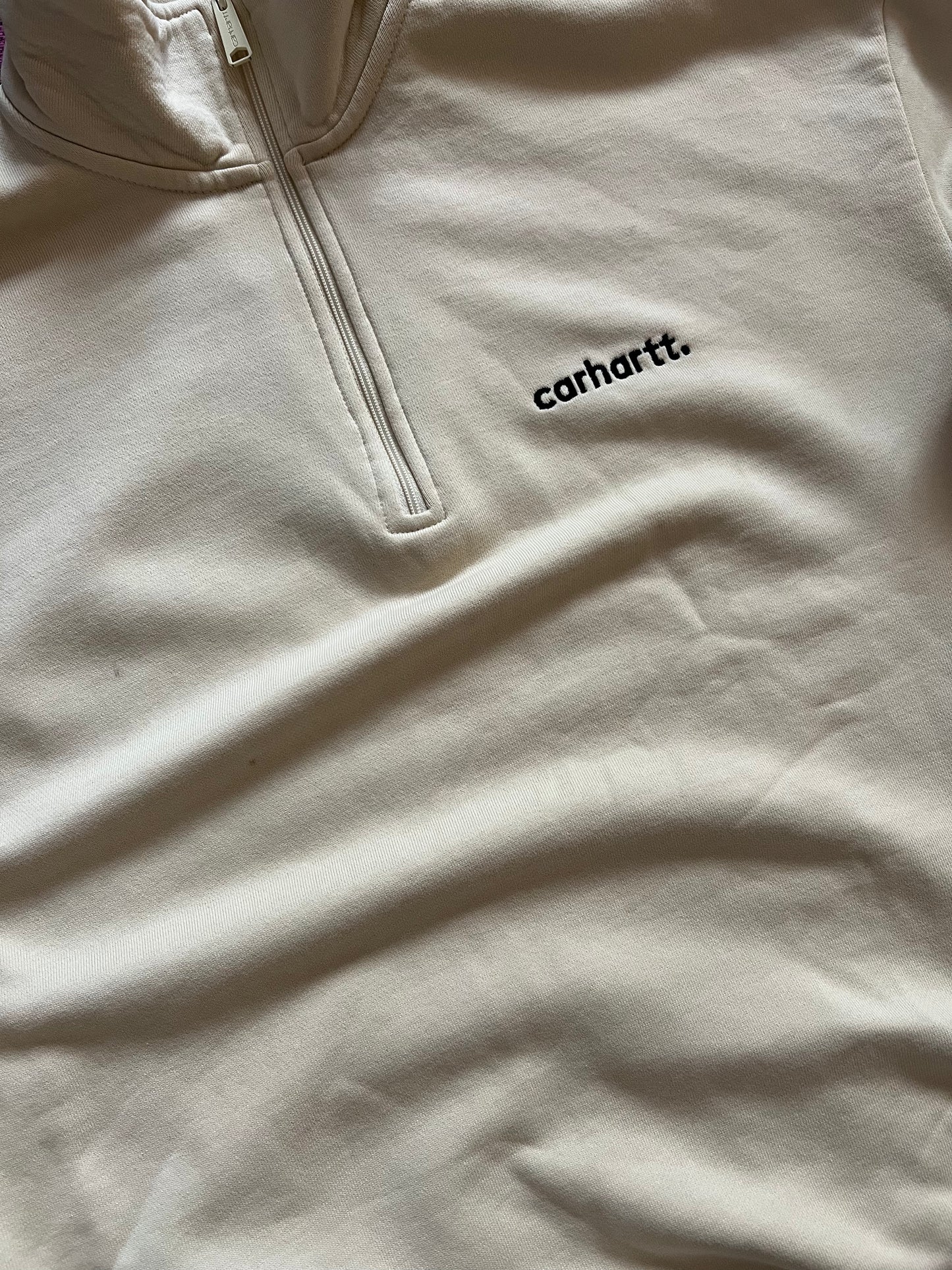 Carhartt W 1/4 Zip Up Hoodie