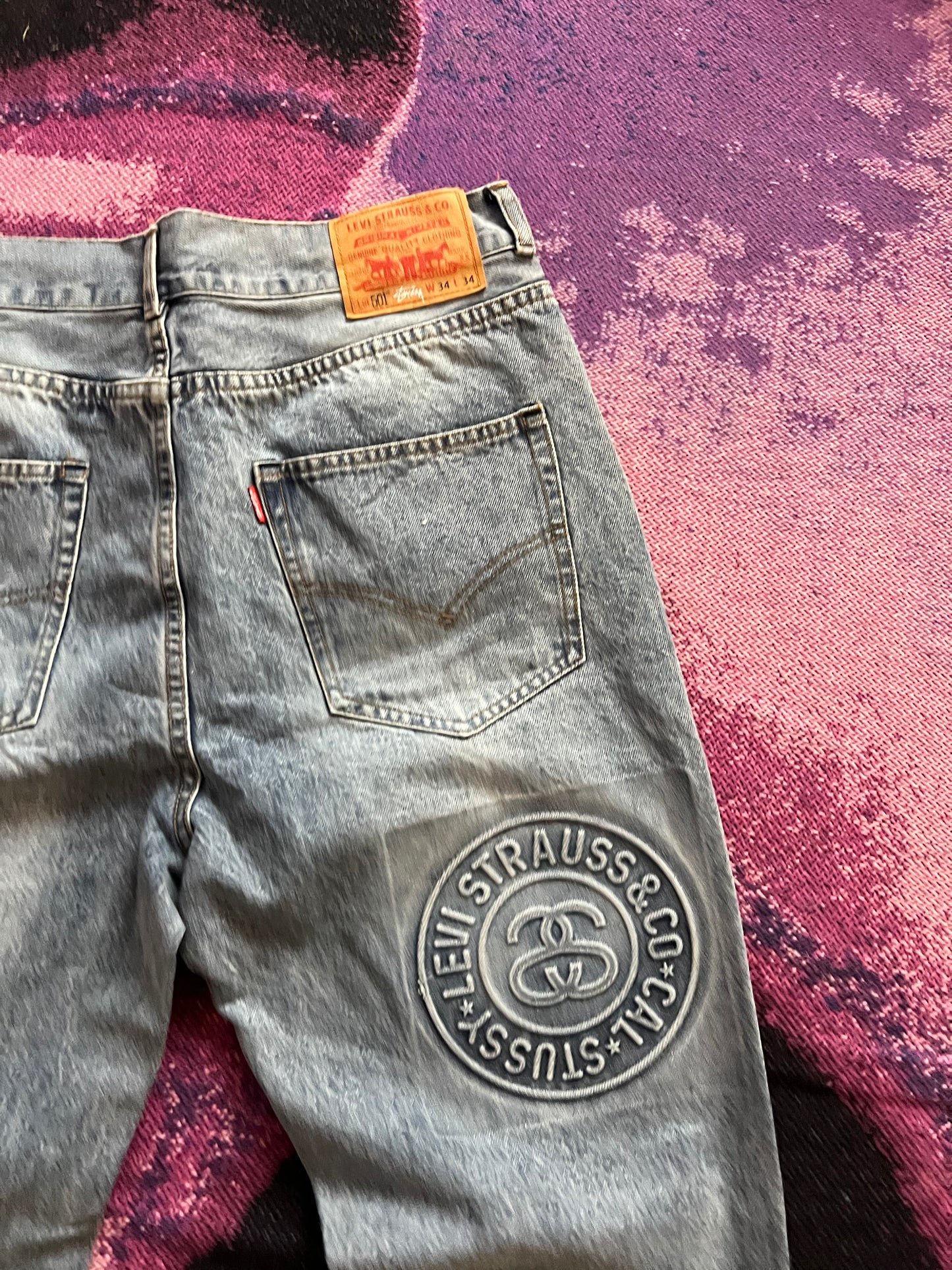Levis x Stussy 501 Jeans