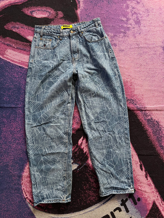 Butter Spider Web Jeans