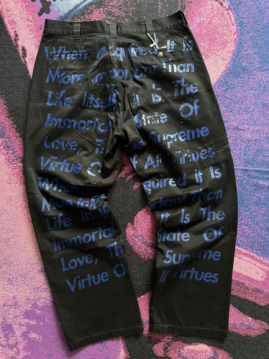 Supreme JUNYA WATANABE CDG MAN Printed Work Pant